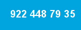 922 448 79 35 922 448 79 35